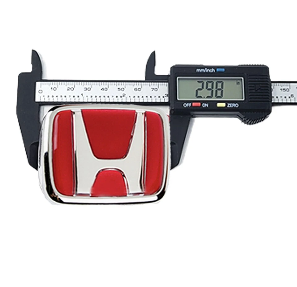 Emblema trasero Honda Acura insignia RSX DC5 rojo H tipo R TSX CL9 AJUSTE GD1 Foto 4 de 4