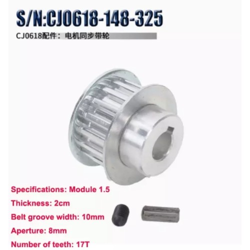 1 Stück Motor Riemen Getriebe Mini Drehmaschine Metallschneidemaschine Zahnräder Synchronriemenscheibe # - Bild 4 von 35