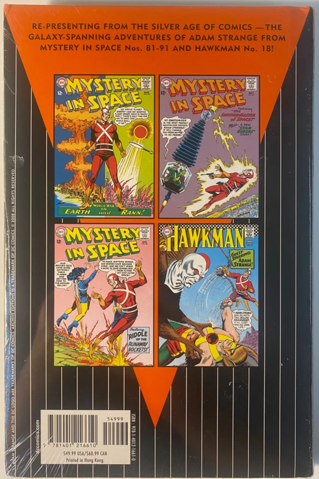 Adam Strange Archives Vol. 3 HC DC Silver Age Classics Sealed Hardcover - Image 2 of 3