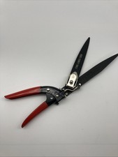 Grass Trimming Shears 5.25" Steel Blades Rotating Handle Strong Spring Lock