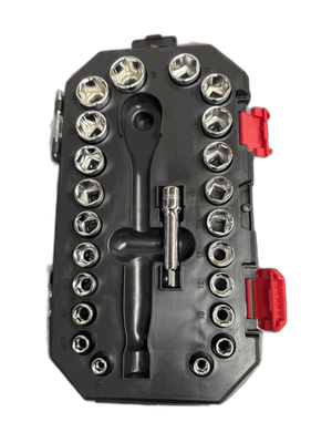 #ad #ad Husky 3 8quot; SAE Metric Standard Socket Set 24 Piece quot;quot;NO Ratchet quot;quot; $17.99