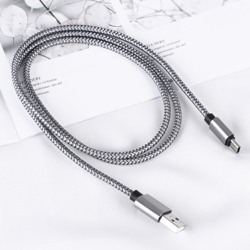 USB- -C-Kabel Nylon geflochten 1M 2.0A USB-C-Schnellladegerät Schnelle - 第 4/12 張圖片