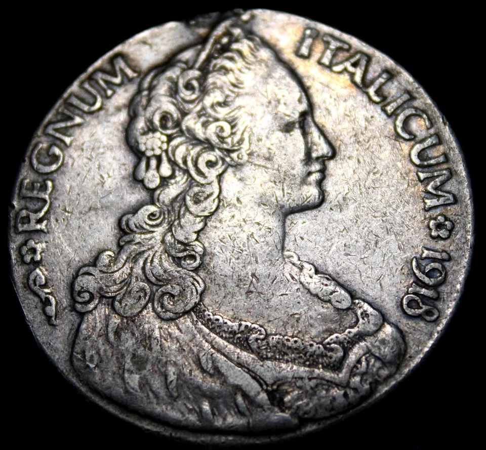 意大利:意大利厄立特里亚 1918 年银 Talero,安装已移除 725-1001 — 第 2/4 张图片