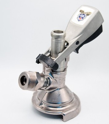 NEU! Bier Zapfkopf  Typ A Flach 3/4'' Keg Verschluss von Micro Matic Flachfitting