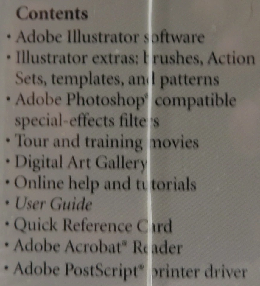 Adobe Illustrator 8.0 Windows Version with Disks, Serial Number, Manual RARE - Image 3 of 4