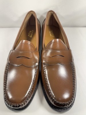 GH BASS Logan Weejun Penny Loafer Whiskey Leather Men's US 13 $175