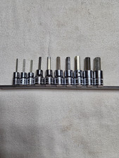 Snap On 10 Pc Combination Drive Metric Standard Hex Bit Socket Set 2-10 Mm Snap On 10 Pc Combination Drive Metric Standard Hex Bit Socket Set 2-10 Mm