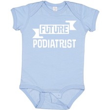 Body neonato Inktastic Future Podologo Foot Doctor abbigliamento medico podologia