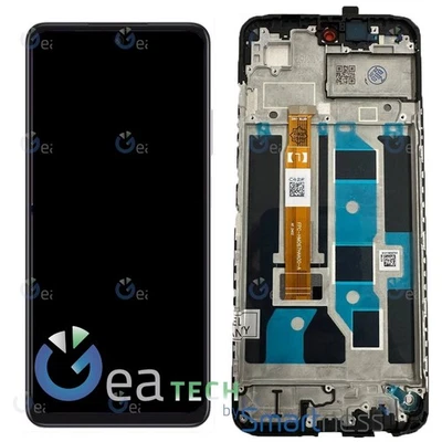 OEM DISPLAY LCD PER OPPO A3 4G CPH2669 3669 / A40 A40M A60 LATAM SCHERMO CON FRAME