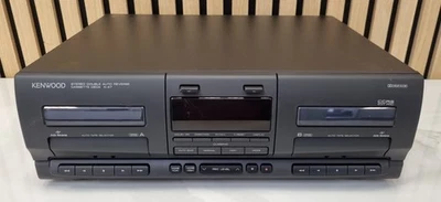 Kenwood X-47 Doppel-Kassettendeck Tape Deck Auto Reverse Dolby Systembaustein - Bild 1 von 3