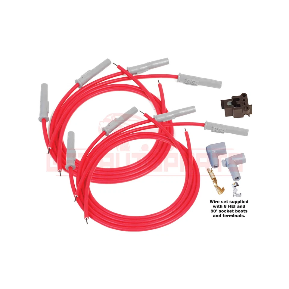 Juego de cables de bujía MSD para Dodge D350 1988-1993 Foto 2 de 2