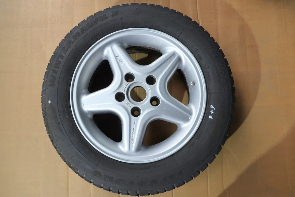 Audi A4 A6 Alufelgen 195/65 R15 Winterreifen Reifen pininfarina BBS 6-7mm - Bild 3 von 4