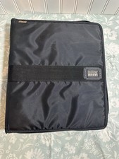 Mead Five Star Trapper Keeper Black 3 Ring Binder Zipper School Student VTG 1991
