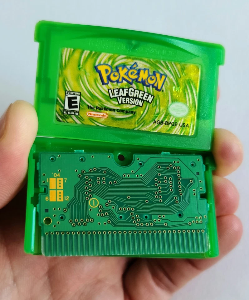 Pokemon Leaf Green NTSC USA Nintendo Game Boy Advance Genuine NDS GBA - Image 2 of 4