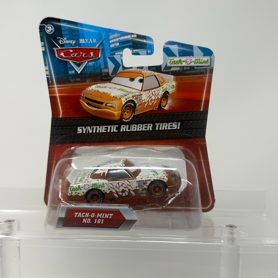 Disney Pixar Cars TachOMint No. 101 NEW 2010 Tach O Mint 101 Rubber