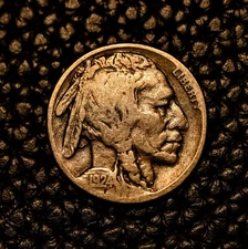 (ITM-6942) 1924-S Buffalo Nickel ~ Very Good (VG) Condition ~ COMBINED SHIPPING!