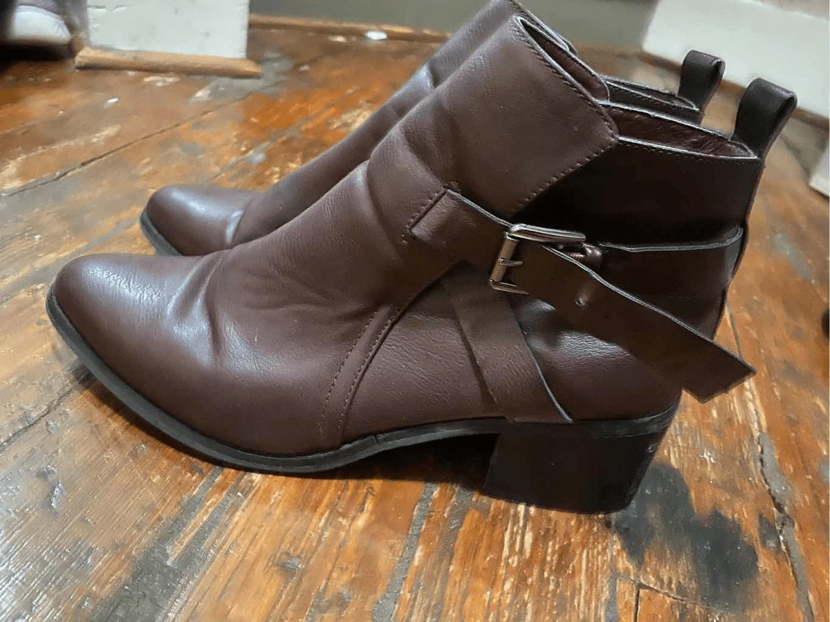 Ebay 2025 burgundy boots