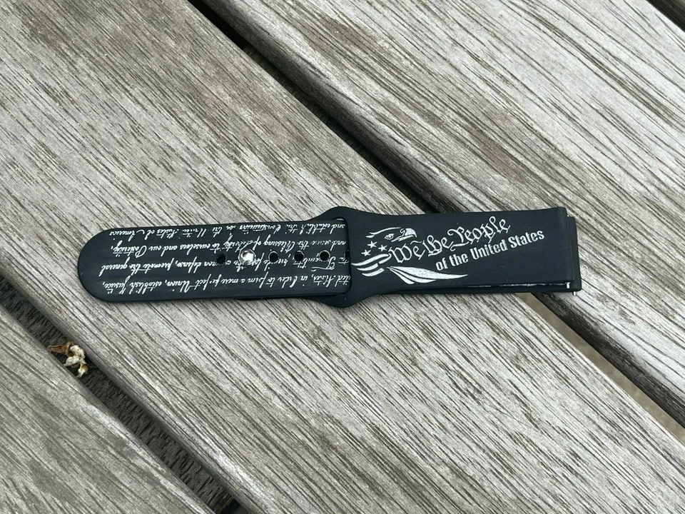 Comp de silicona para grabado de esquí con correa de reloj Samsung Galaxy (diseñamos We The People) Foto 3 de 4