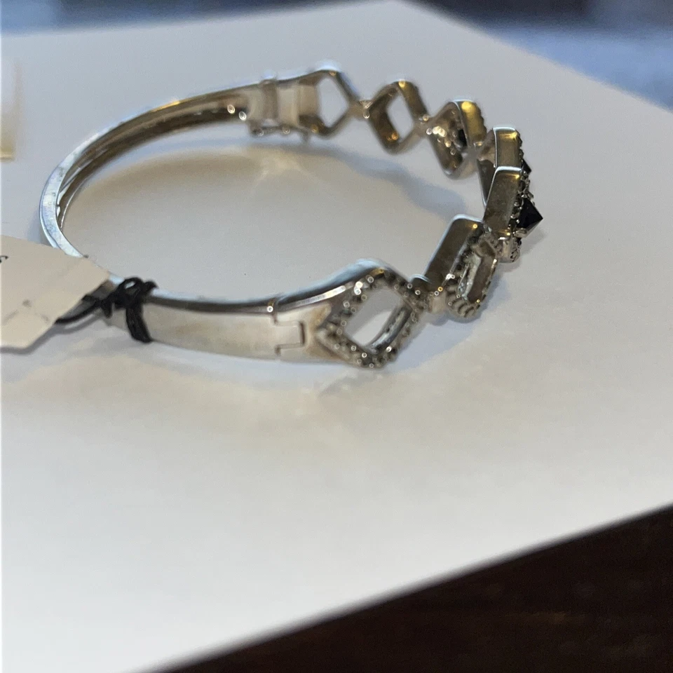 Judith Jack чистого гематита черный камень браслет с Ярлыками $250 - Изображение 4 из 4