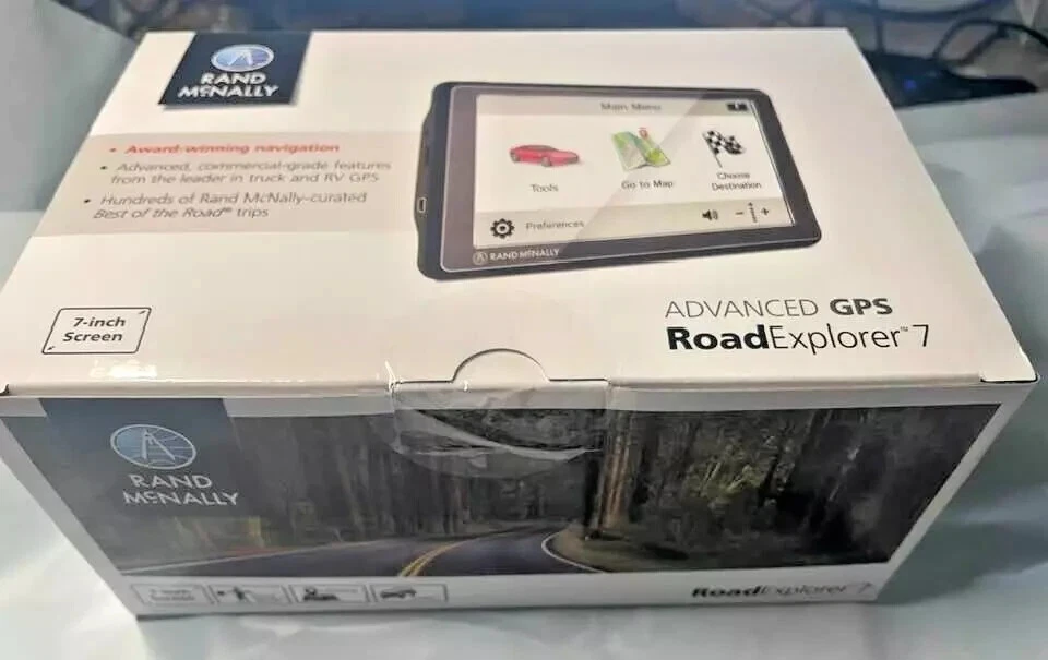 Rand McNally RoadExplorer 7 Advanced GPS Car Tablet Sealed Box - Image 2 of 4