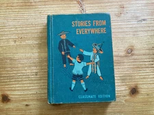 Stories From Everywhere, Classmate Edition, Guy L Bond, 1954, Vintage Kids Book	