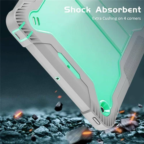 For iPad 5/6/7/8/9/10th Mini Air Pro 11" Shockproof Rugged Stand Hard Case Cover - Picture 36 of 53
