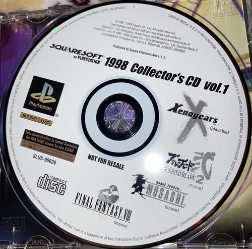 PS1 Parasite Eve NTSC-US/Canada Complete Plus Collectors CD Bonus Disk - Picture 11 of 13