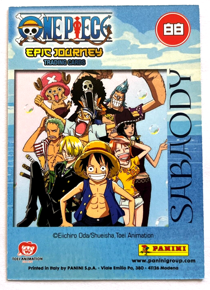 2022 ONE PIECE Epic Journey Panini Card #088 STRAW HAT PIRATES