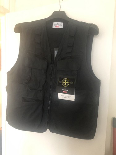 Supreme X Stone Island Vest Large 