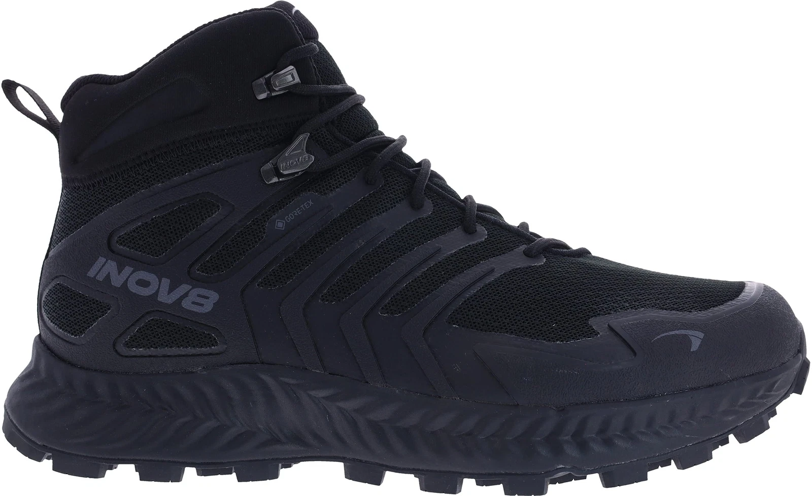 Inov8 Roclite Mid GORE-TEX WIDE FIT Mens Walking Boots Black Waterproof GTX