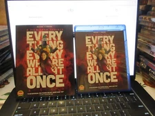 Everything Everywhere All at Once (Blu-Ray, 2022) w/ OOP Slipcover A24 Sci-Fi