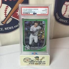 2025 Bowman Chrome Green Refractor Aaron Judge #43/99 PSA 10 Gem Yankees