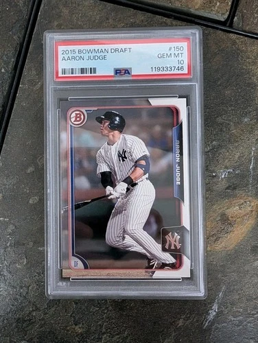 Topps 2015 Bowman Draft Rookie Aaron Judge #150 PSA 10 Yankees MLB