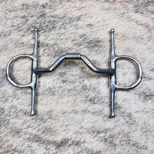 5" Myler Ported Wide Barrel Full Cheek w/ Hooks