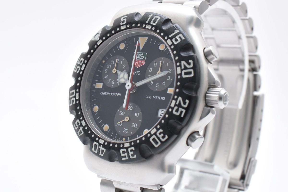 N MINT/W BOX】TAG HEUER Formula1 CA1211-R0 Chronograph Quartz