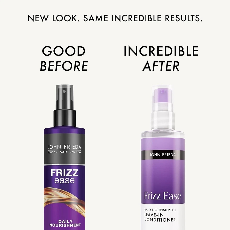 John Frieda Frizz Ease 日常营养免洗护发素,-8 液量盎司(包装 1) — 第 3/4 张图片