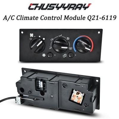 NEW For Peterbilt Truck A/C Heater Climate Control Module Panel Q21-6119 &
