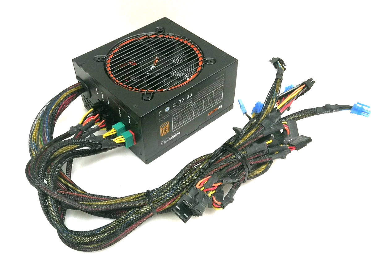 Alimentation PC Aerocool B Quiet Pure Power 630W - Modulaire - 20+4 Broches