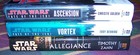 Star Wars SFBC Book Lot x3 Fate of the Jedi (Ascension, Vortex) & Allegiance — photo 3