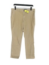 Gap Women's Jeans UK 10 Brown Cotton with Elastane Straight