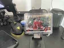 Manchester United Back In Buisness Europa Leauge Topps Card / 75