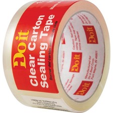 Do It 1.88 In. X 54.6 Yd. Clear Sealing Tape 88131 SIM Supply, Inc. 88131