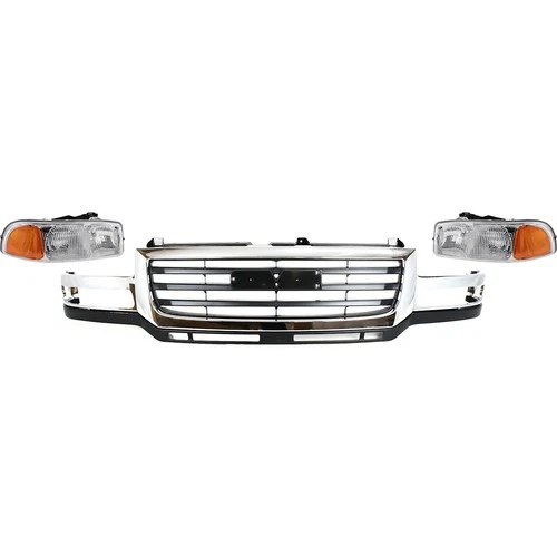 Grille Grill for GMC Sierra 2500 HD Classic 3500 Heavy Duty Truck 2003-2006