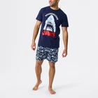 MENS size L  Jaws shark misunderstood summer  pyjamas pjs large NEW