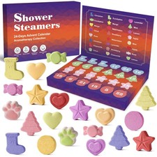 Advent Calendar 2026, 24 Pack Aromatherapy Shower Steamers for Relaxation