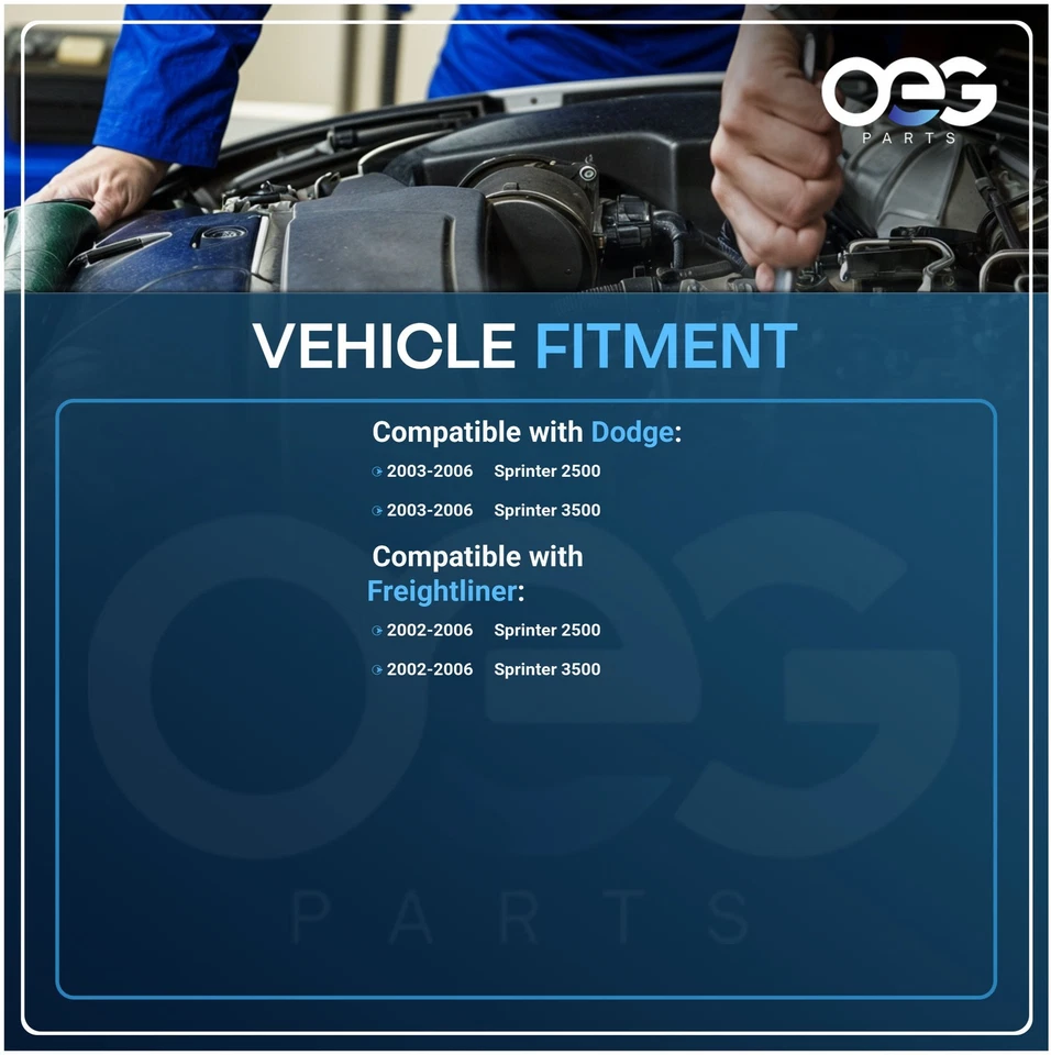 Nuevo repuesto de acoplamiento de motor limpiaparabrisas para Freightliner Sprinter 3500 02-06 delantero Foto 4 de 4