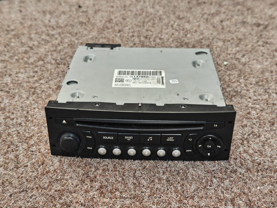 CITROEN C3 PICASSO Front Radio CD Head Unit 98137862 SH 2015-2017