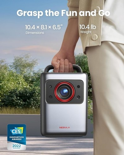 NEBULA by Anker Cosmos Laser 4K Projector (Upgraded), 2200 ANSI Lumens, Android - Picture 5 of 6