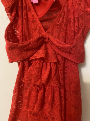 VICTORIA'S SECRET THE LACIE RED BABYDOLL ALLURING PROVOCATIVE SEXY SEDUCTION M - Bild 20 von 24