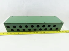 15-3/4" x 4-3/4" x 3" 18 Port Junction Electrical Hydraulic Valve Box
